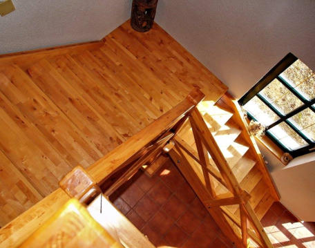 Izdelava stopnišč iz masivnega lesa