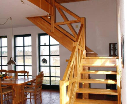 Izdelava stopnišč iz masivnega lesa