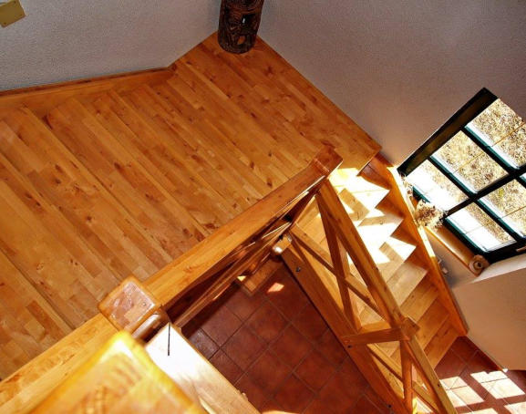 Izdelava stopnišč iz masivnega lesa